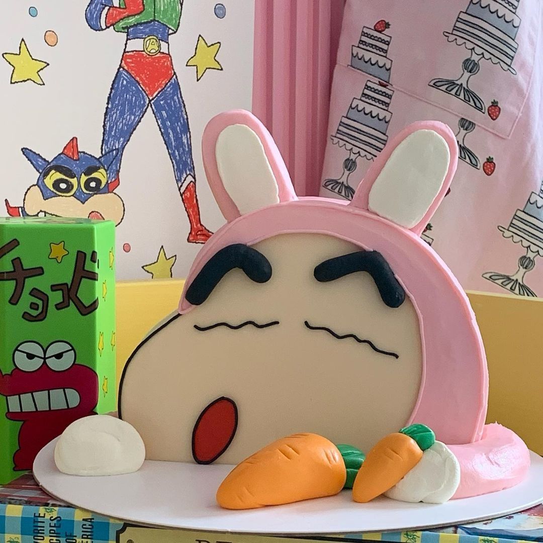 Shinchan  Birthday Cake