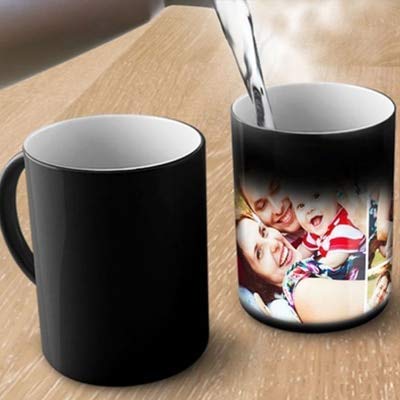 Ceramic Coffee Mug - Black, 300 ml