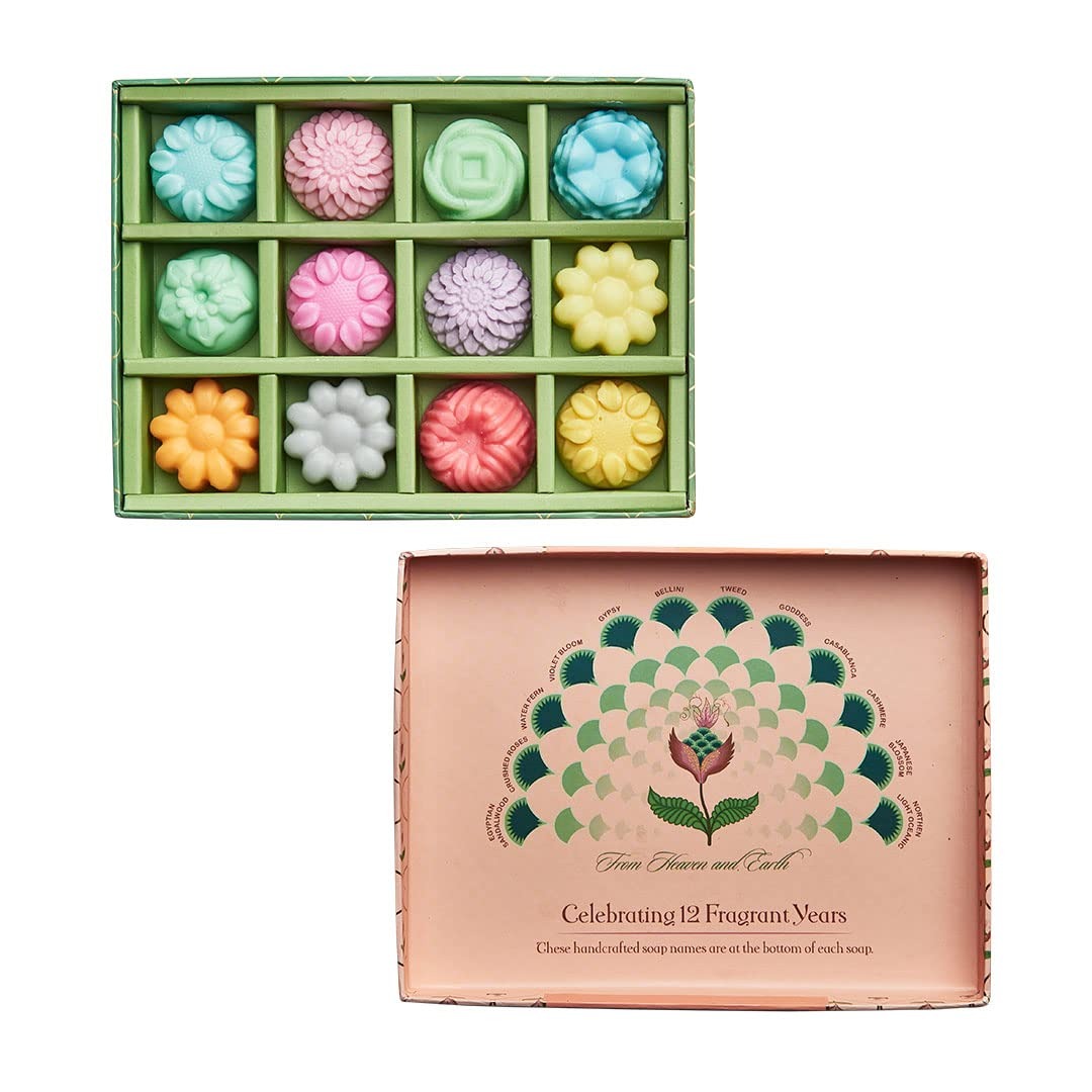 Set of 12 Mini Natural Handmade Soap