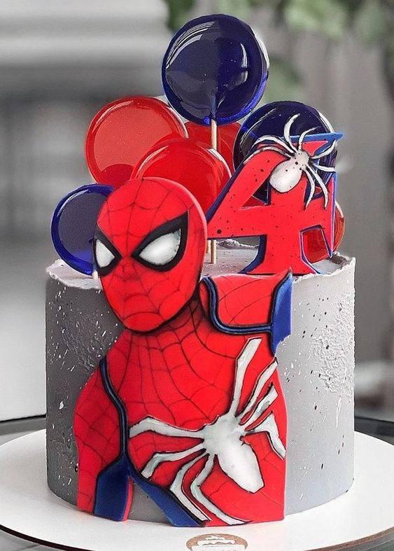Spiderman cake2.0