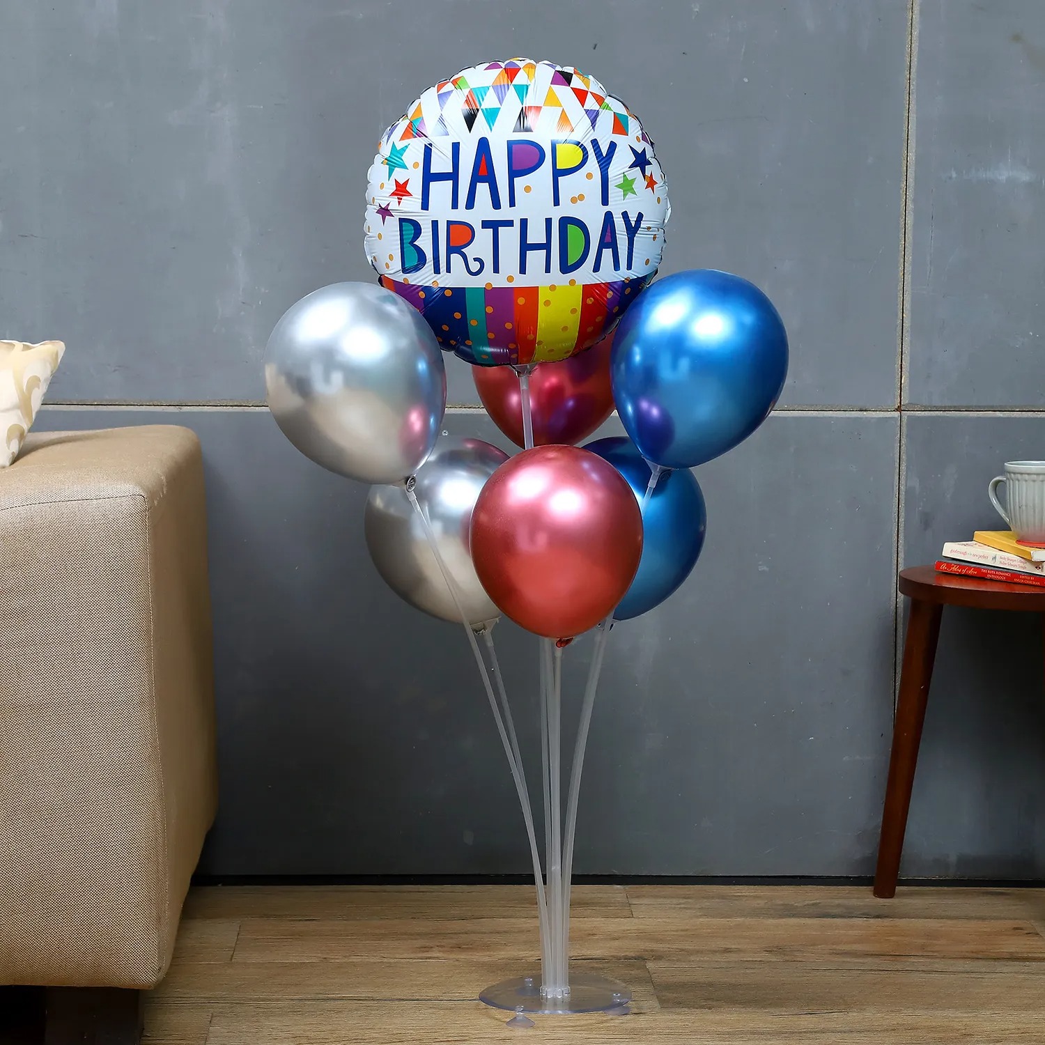Colourful Birthday Balloon Bouquet