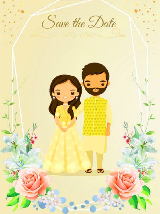 Caricature Video Invitation 