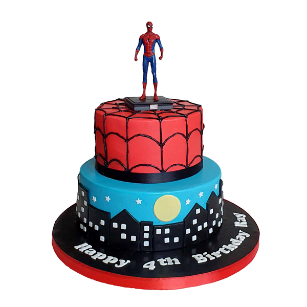 Spiderman cake